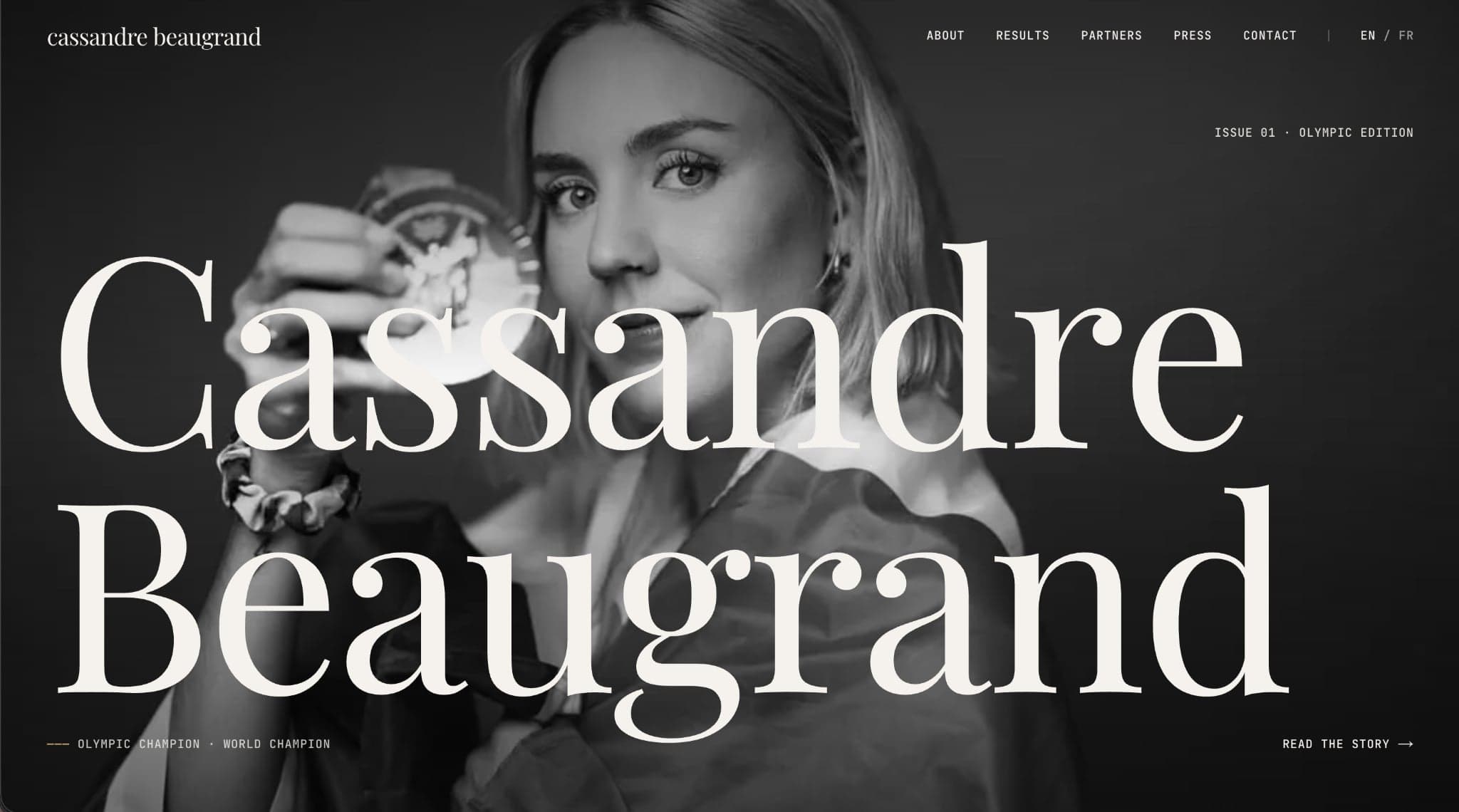 Cassandre Beaugrand — site preview