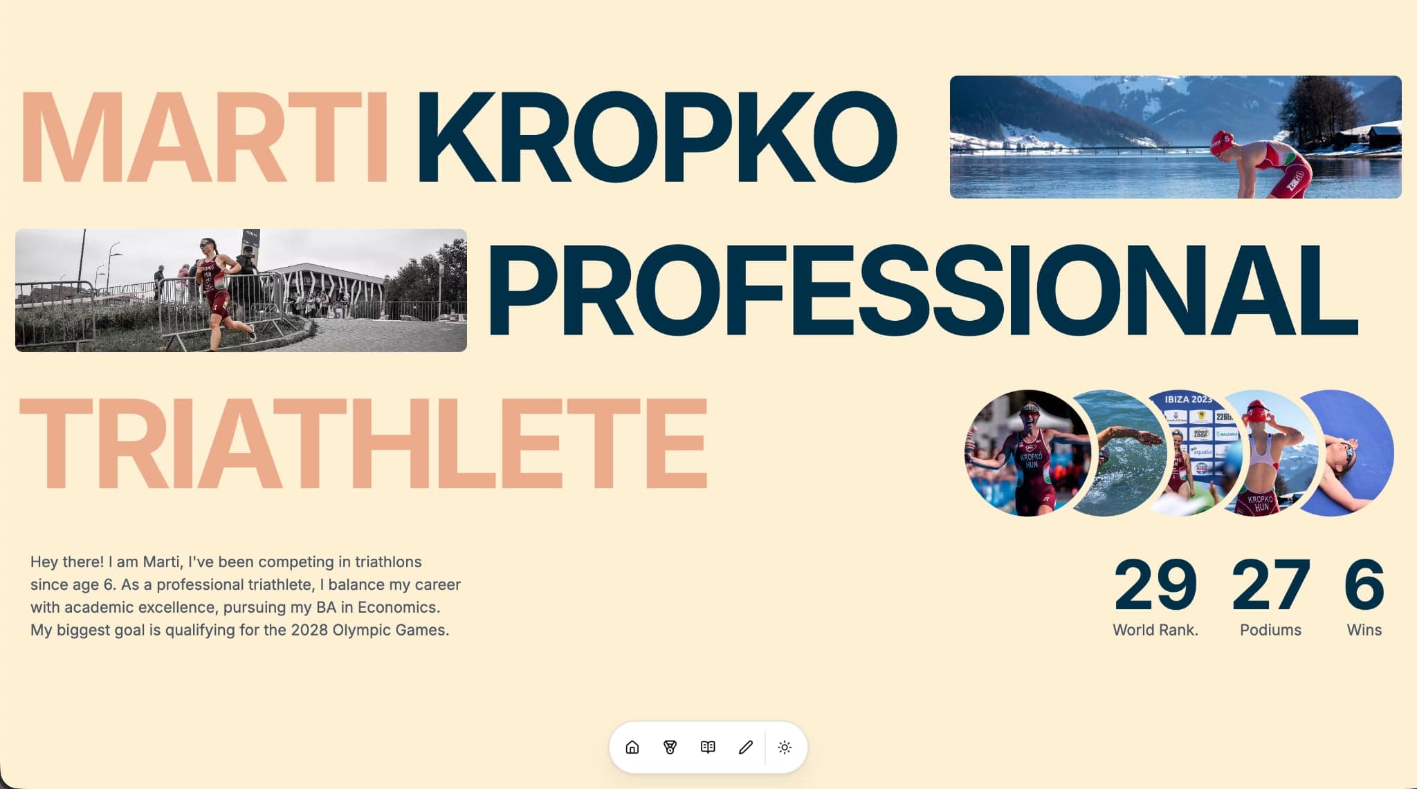 Márti Kropkó — site preview